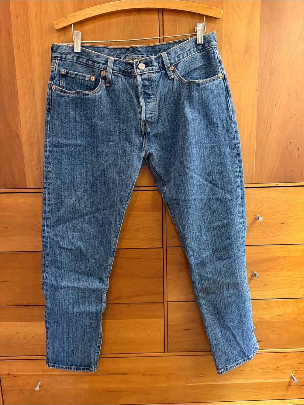 Classic Levi’s 501 Women’s Blue Denim Jeans